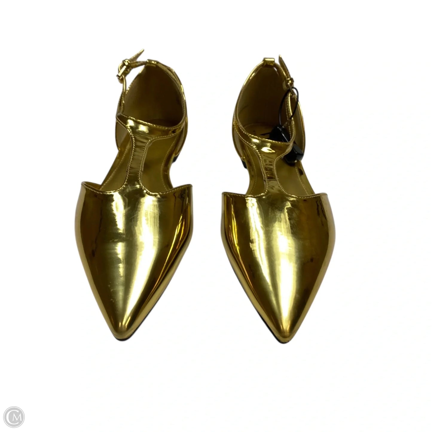 Shoes Flats By Worthington In Gold, Size: 7.5