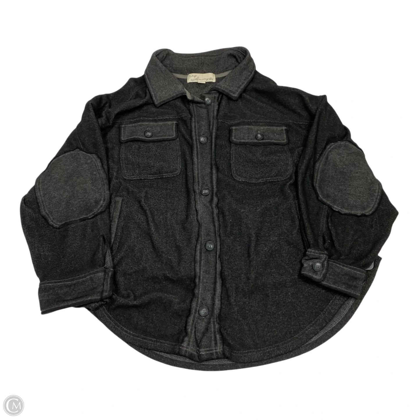 Top Long Sleeve By Vintage Havana In Black