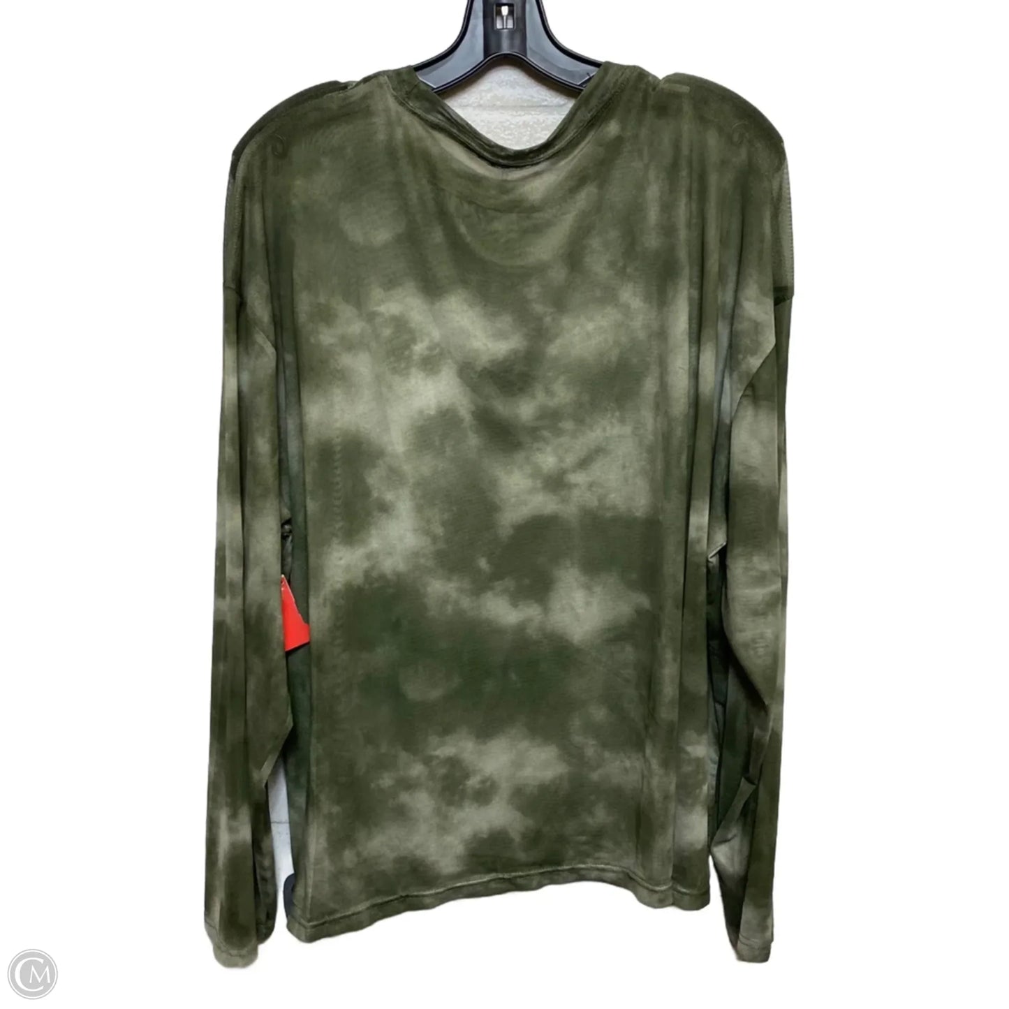 Top Long Sleeve By Dazy In Green, Size: Xl