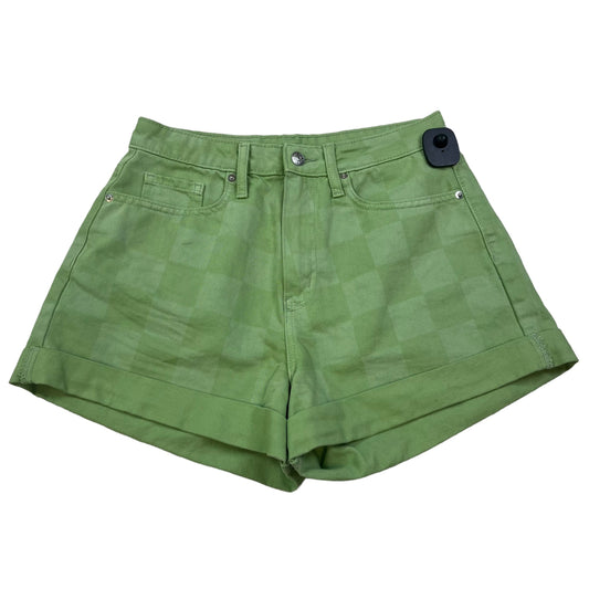 Green Denim Shorts Wild Fable, Size 6