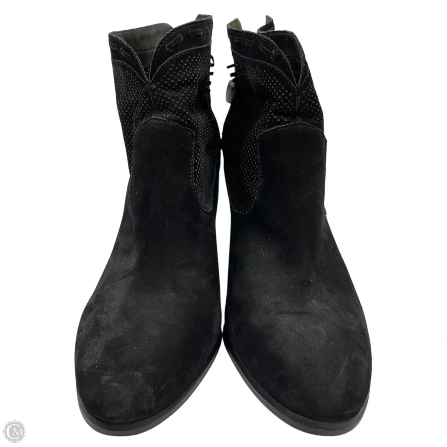 Boots Ankle Heels By Vince Camuto In Black, Size: 10