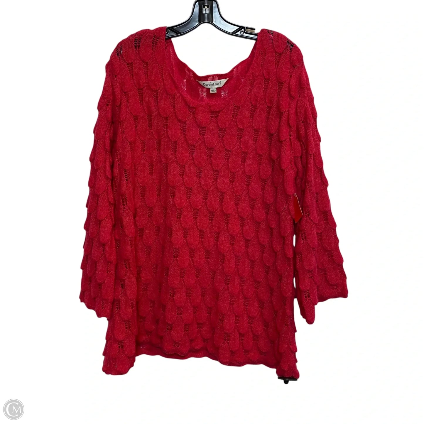 Sweater By Davi & Dani In Pink, Size: L