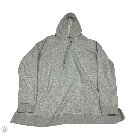Sweatshirt Hoodie By Natural Reflections In Grey, Size: L