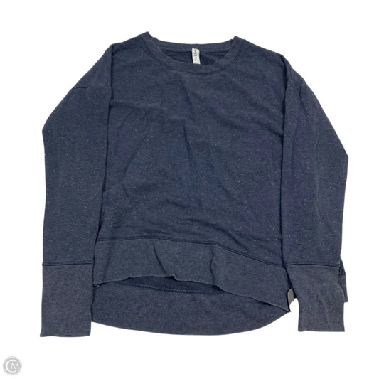 Athletic Top Long Sleeve Crewneck By Athleta In Blue, Size: M