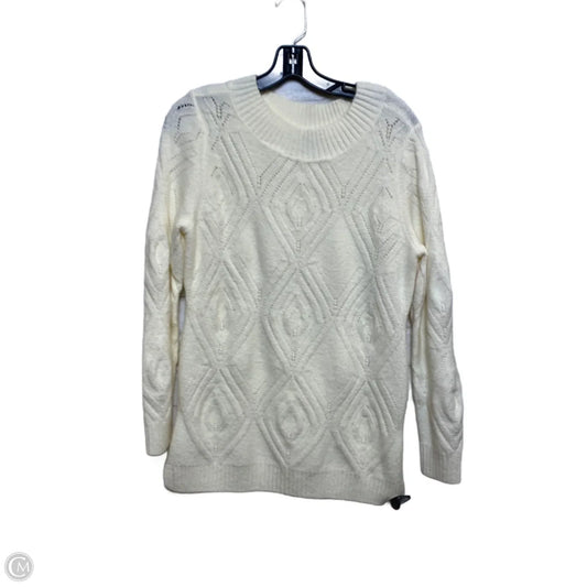 Sweater By Talbots In Cream, Size: S