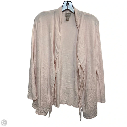 Cardigan By Chicos In Pink, Size: S