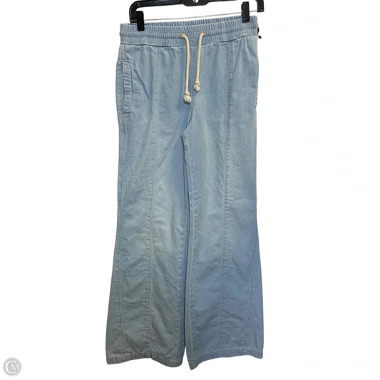 Jeans Wide Leg By We The Free In Blue Denim, Size: Xs