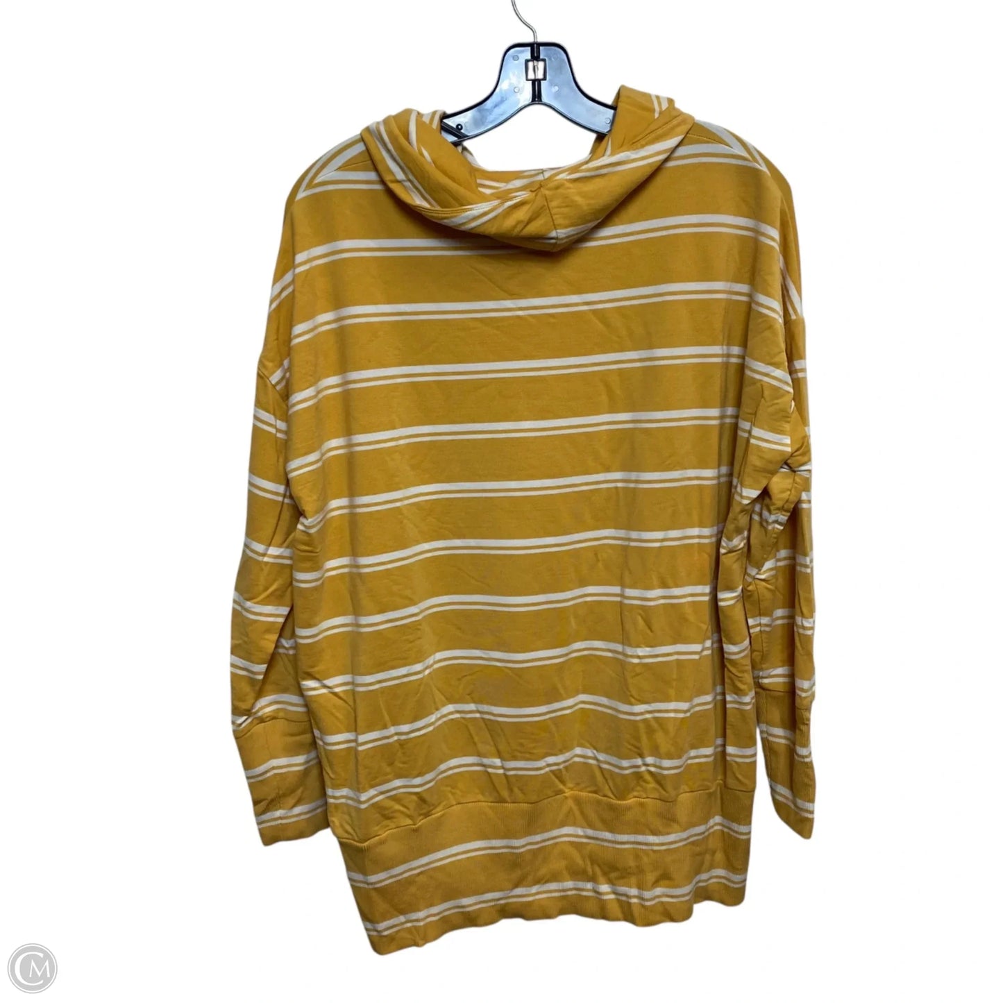 Top Long Sleeve By Garnet Hill In Yellow, Size: M