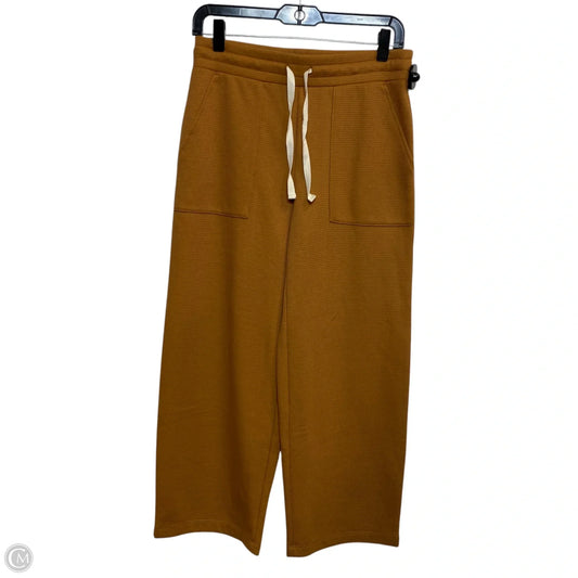 Pants Cropped By Loft In Brown, Size: S