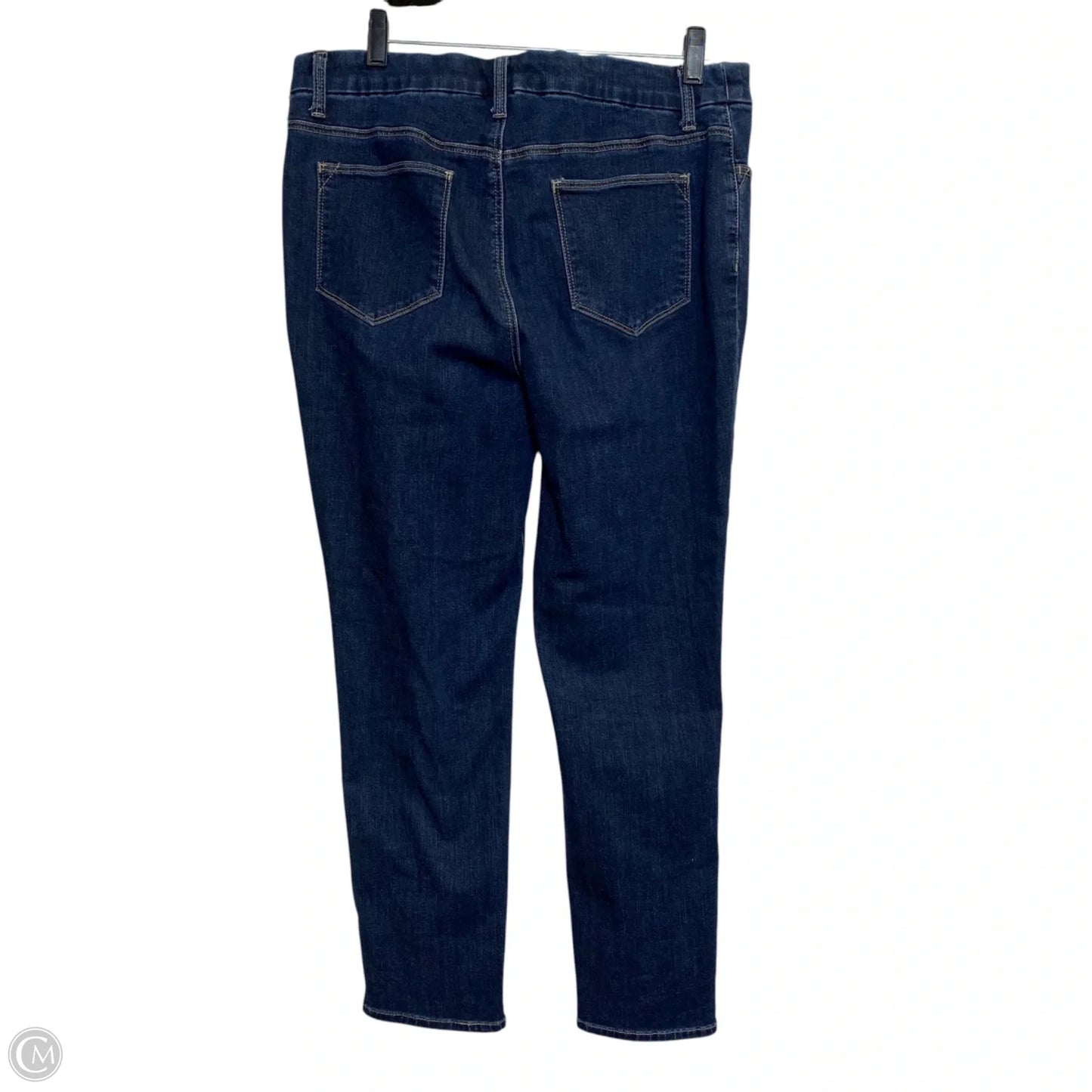 Jeans Skinny By Chicos In Blue Denim, Size: 10