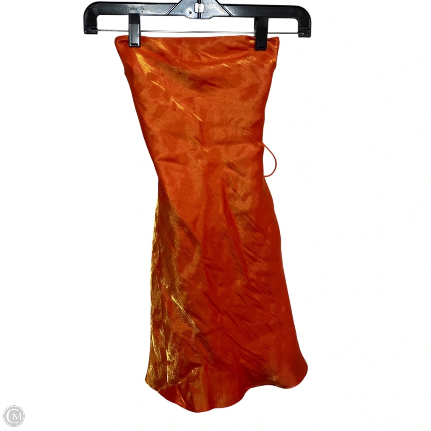 Dress Party Short By White Fox In Orange, Size: Xxs