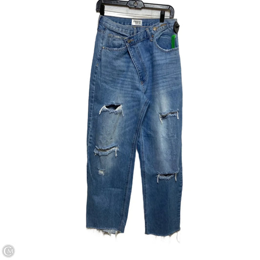 Jeans Wide Leg By Insane Oene In Blue Denim, Size: 8