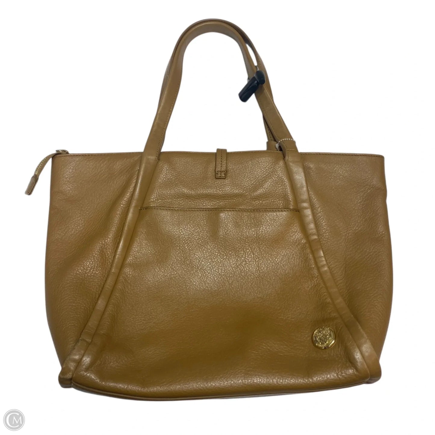 Handbag Leather By Vince Camuto, Size: Medium