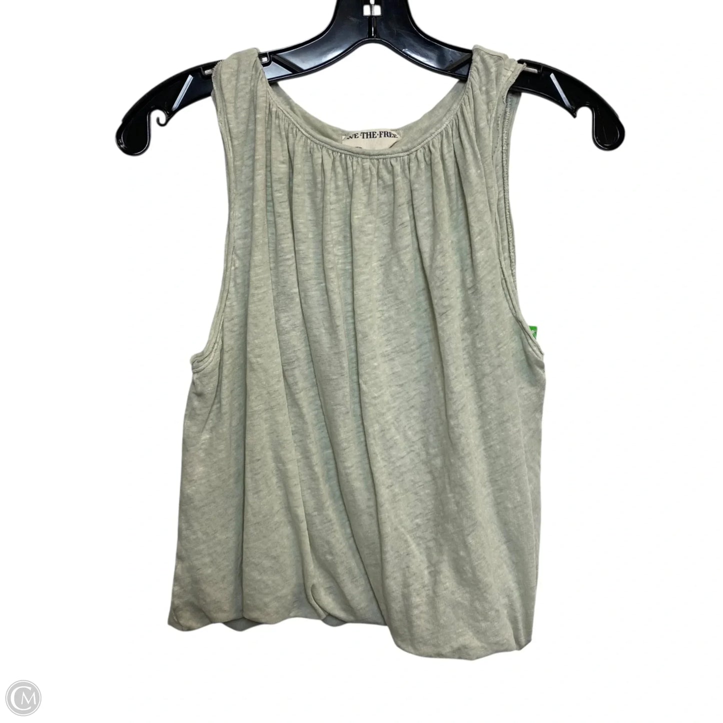 Top Sleeveless By We The Free In Green, Size: S