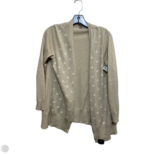 Cardigan By J. Jill In Tan, Size: Sp