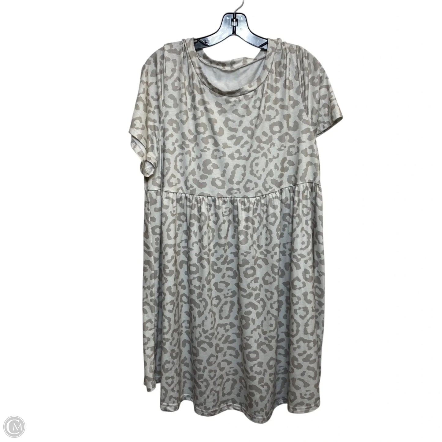 Dress Casual Short By Cmf In Animal Print, Size: 2x