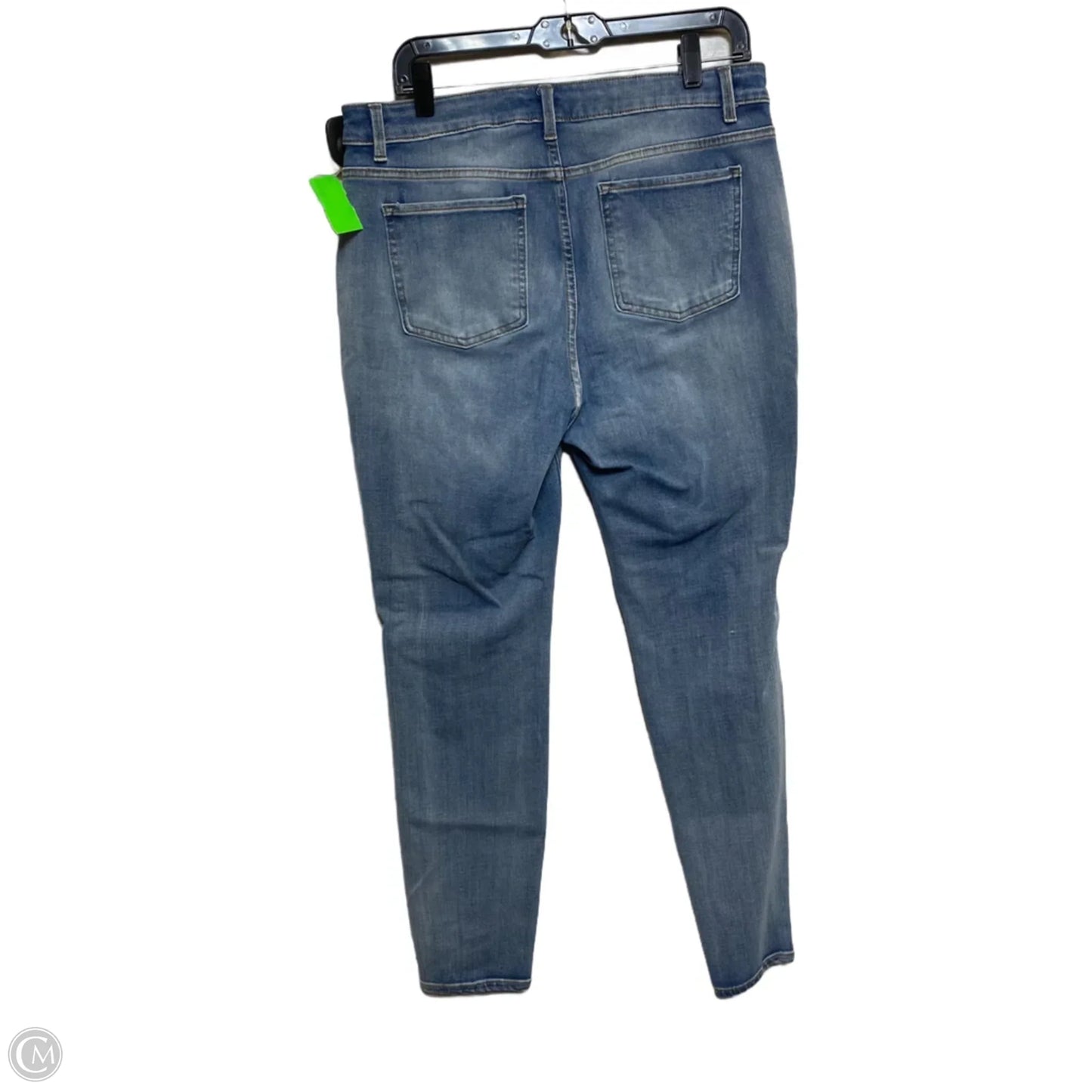 Jeans Skinny By Time And Tru In Blue Denim, Size: 14