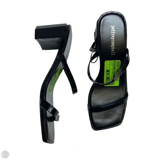 Sandals Designer By Jeffrey Campbell In Black, Size: 7