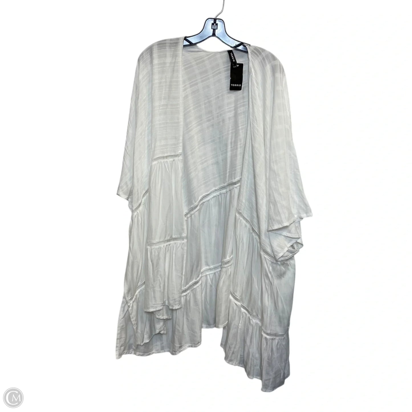 Kimono By Torrid In White, Size: Osfm