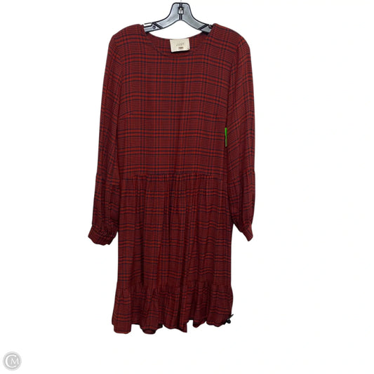 Dress Casual Short By Just In Blue & Red, Size: Xs