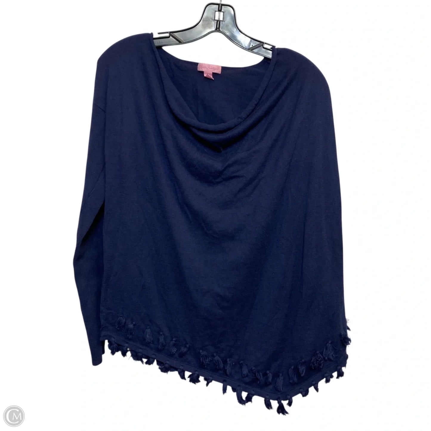 Top Sleeveless Designer By Lilly Pulitzer In Navy, Size: S