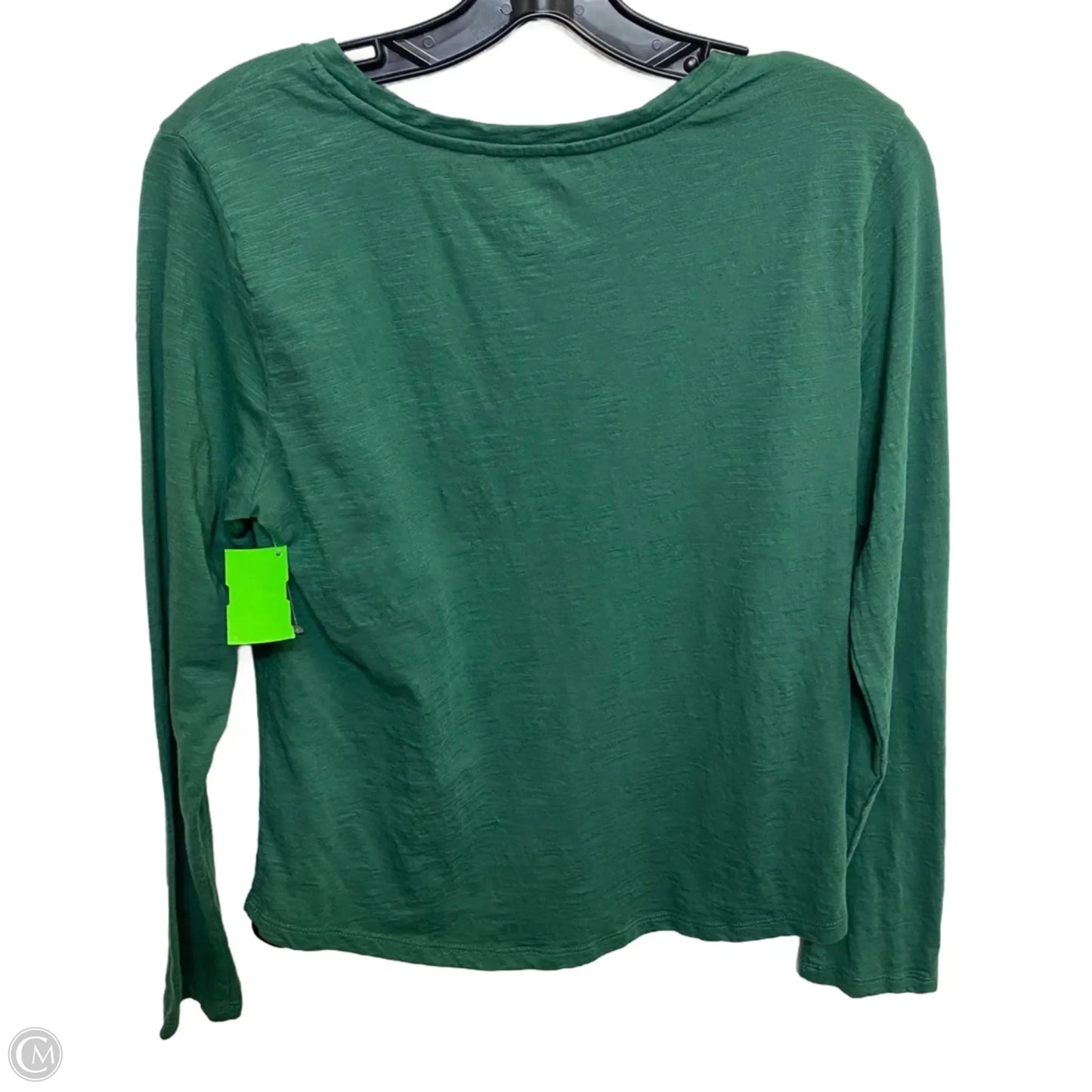 Top Long Sleeve Basic By Sonoma In Green, Size: Mp
