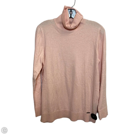 Top Long Sleeve By Tommy Hilfiger In Pink, Size: L