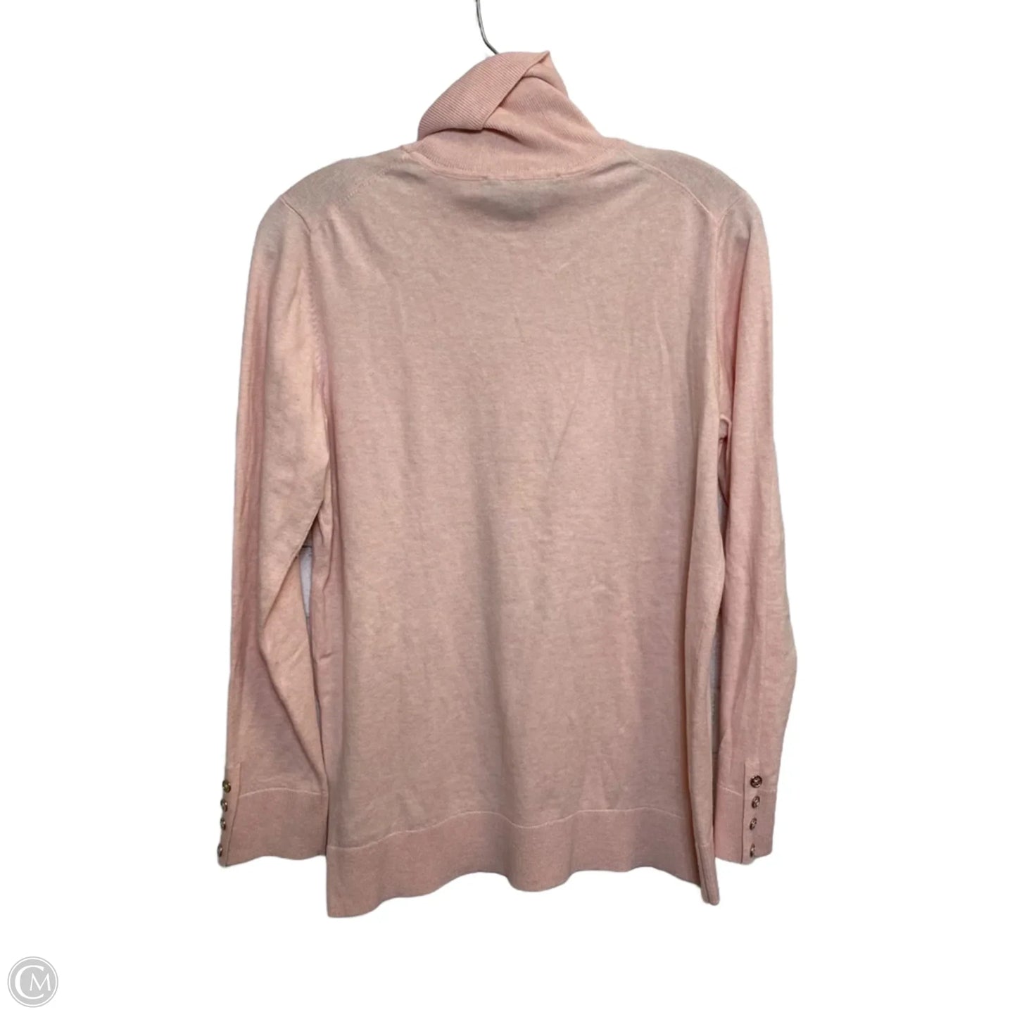 Top Long Sleeve By Tommy Hilfiger In Pink, Size: L