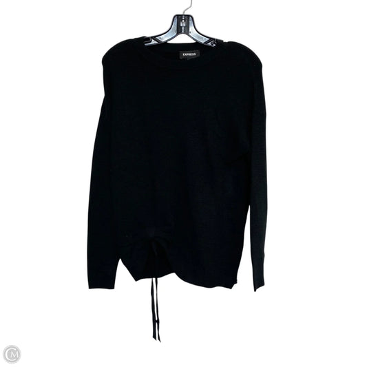 Sweater By Express In Black, Size: Xxs