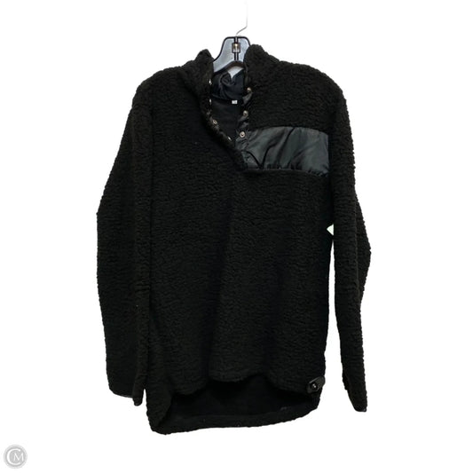 Sweatshirt Collar By Cmf In Black, Size: S