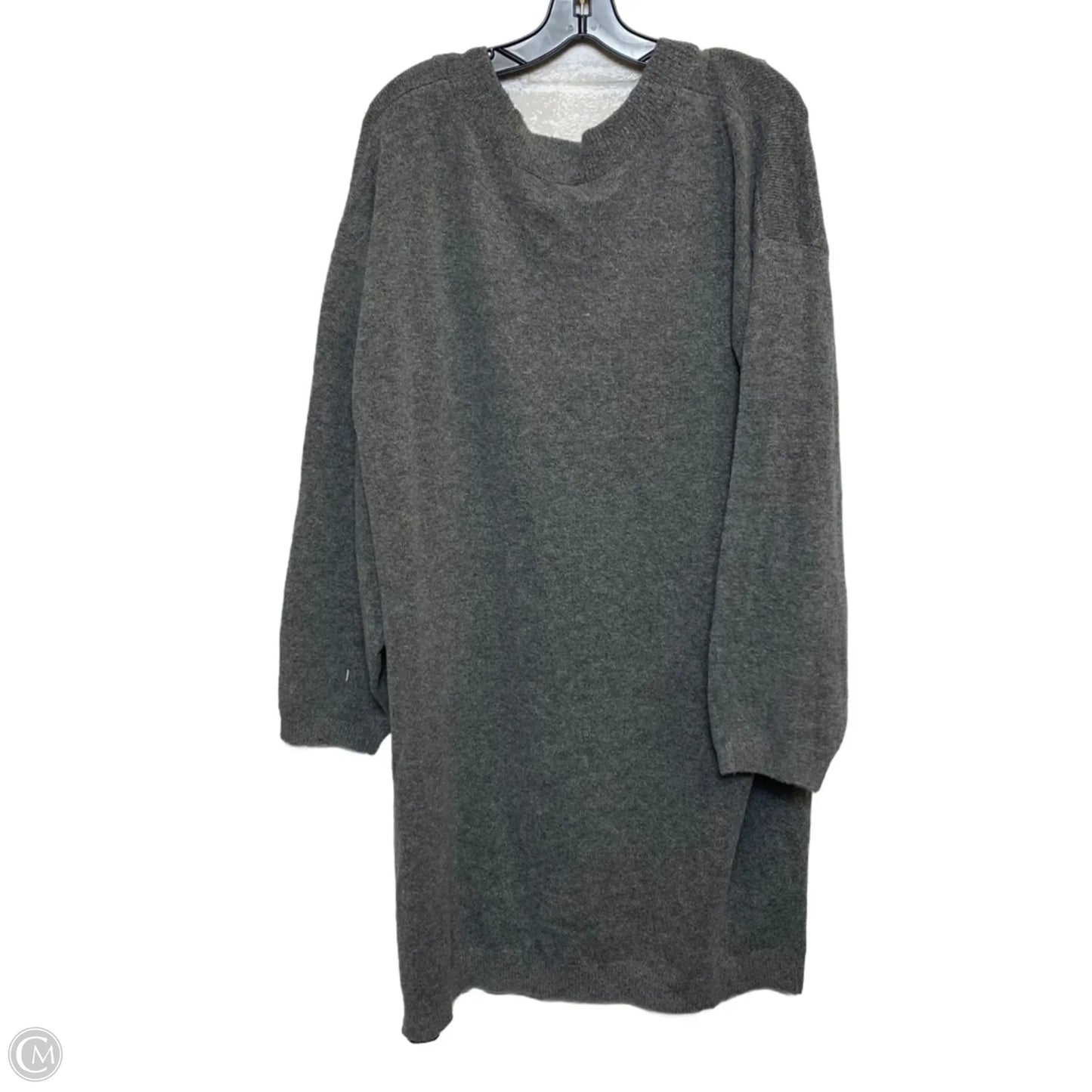 Dress Sweater By Nordstrom In Grey, Size: 1x