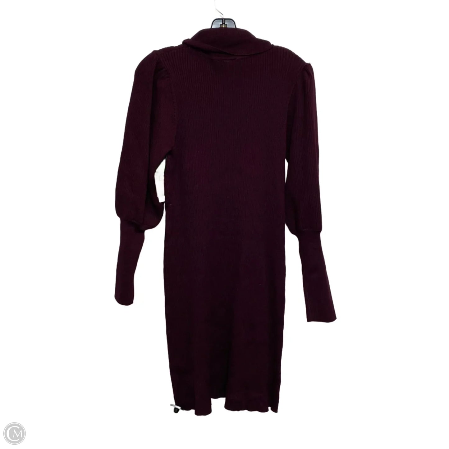 Dress Sweater By Taylor In Purple, Size: Xl