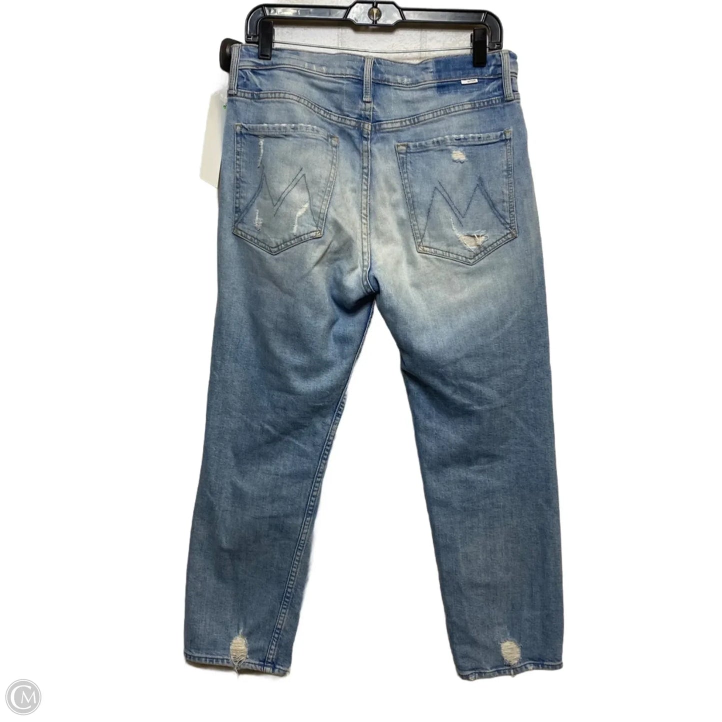 Jeans Designer By Mother In Blue Denim, Size: 10