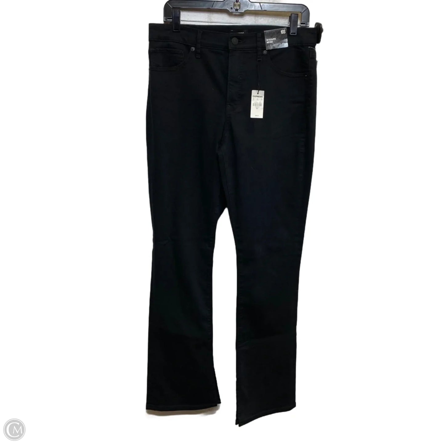 Jeans Boot Cut By Express In Blue Denim, Size: 10