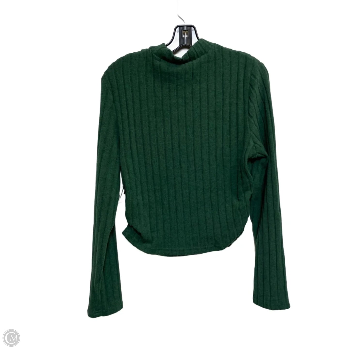Top Long Sleeve By Cmf In Green, Size: Xxl