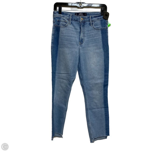 Jeans Skinny By Hollister In Blue Denim, Size: 8