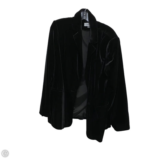 Blazer By Calvin Klein In Black, Size: 2x