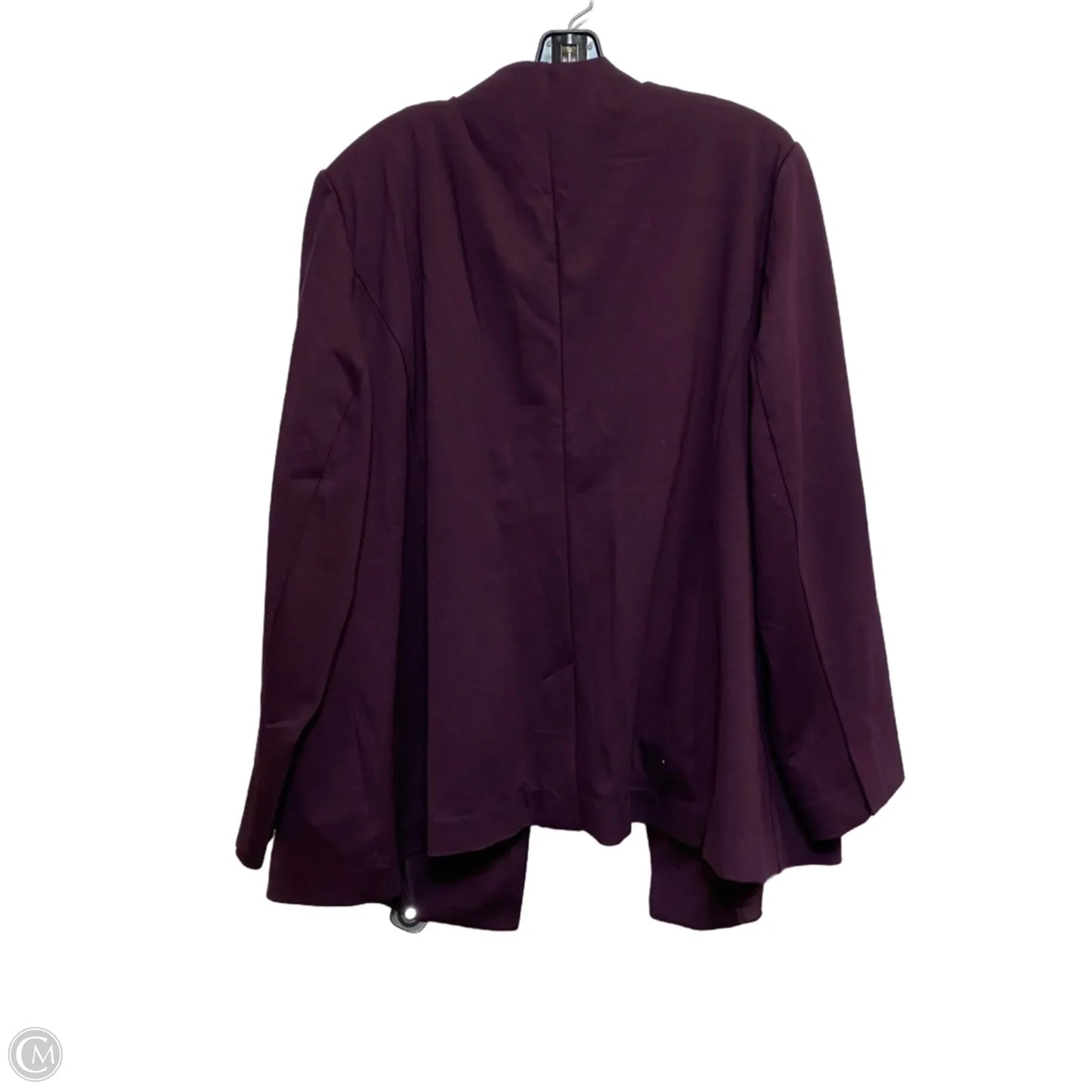 Blazer By Lane Bryant In Purple, Size: 4x