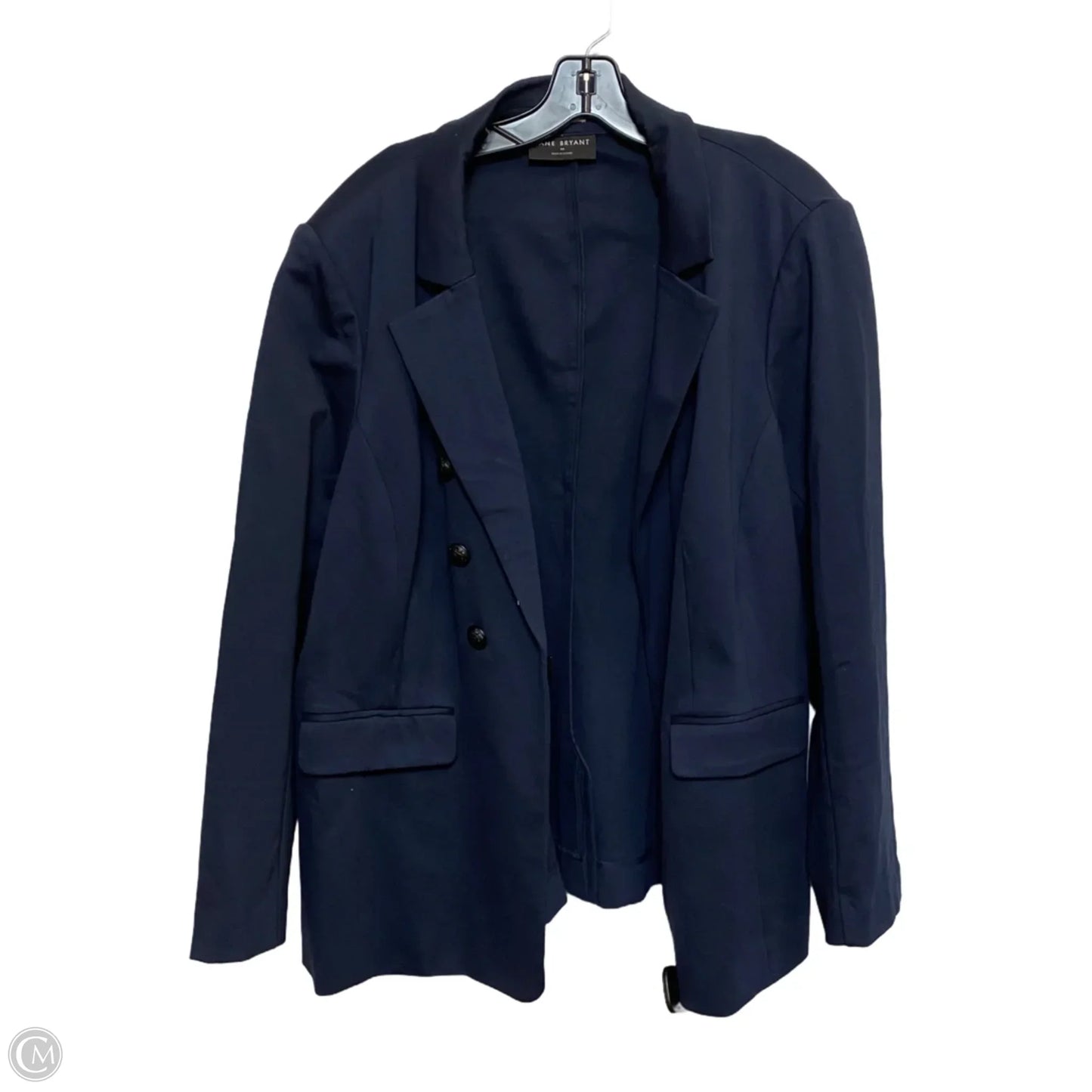 Blazer By Lane Bryant In Navy, Size: 3x