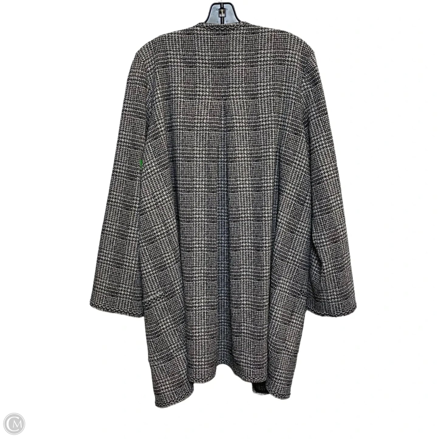 Blazer By Max Studio In Black & White, Size: Xl