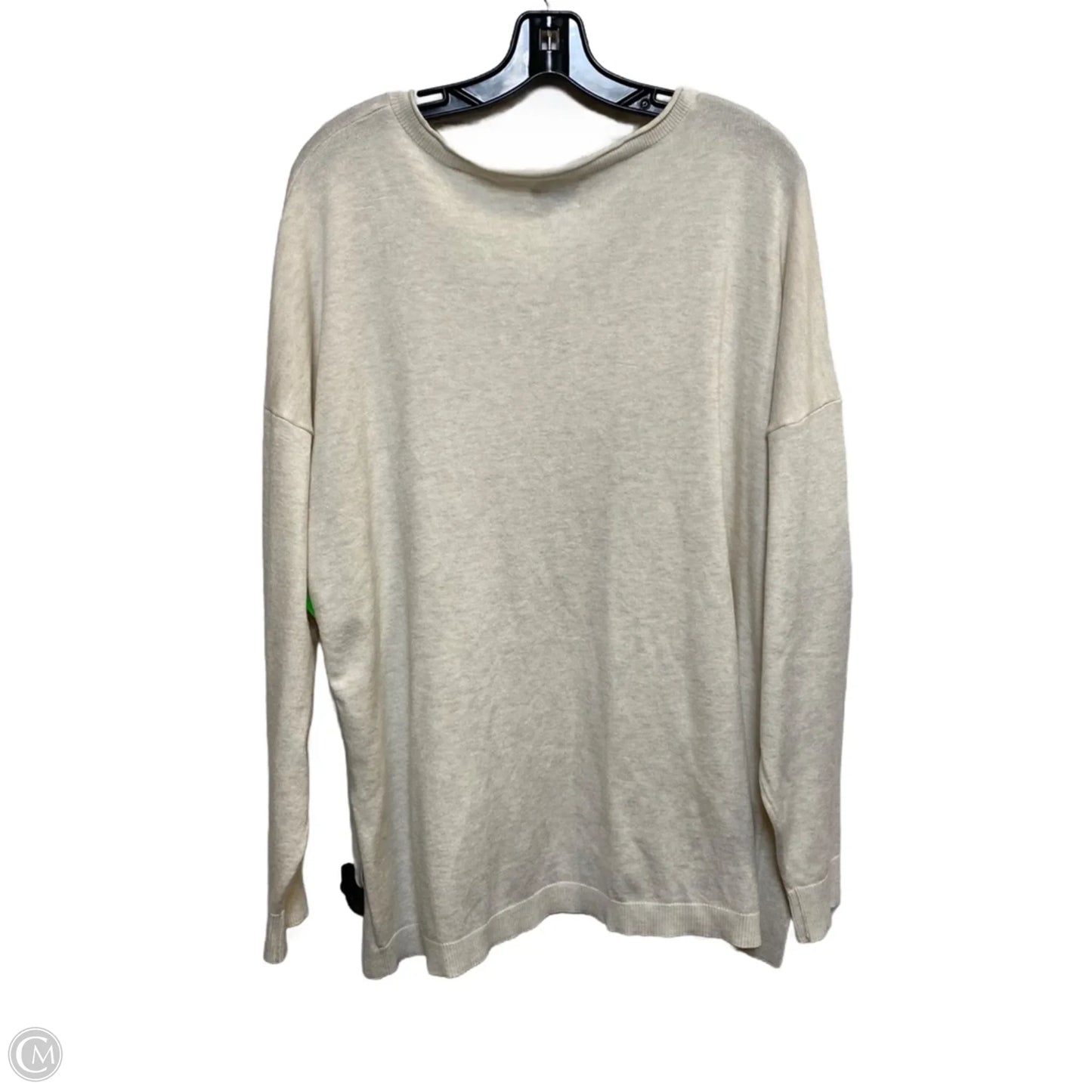 Sweater By Wonderly In Cream, Size: Xl