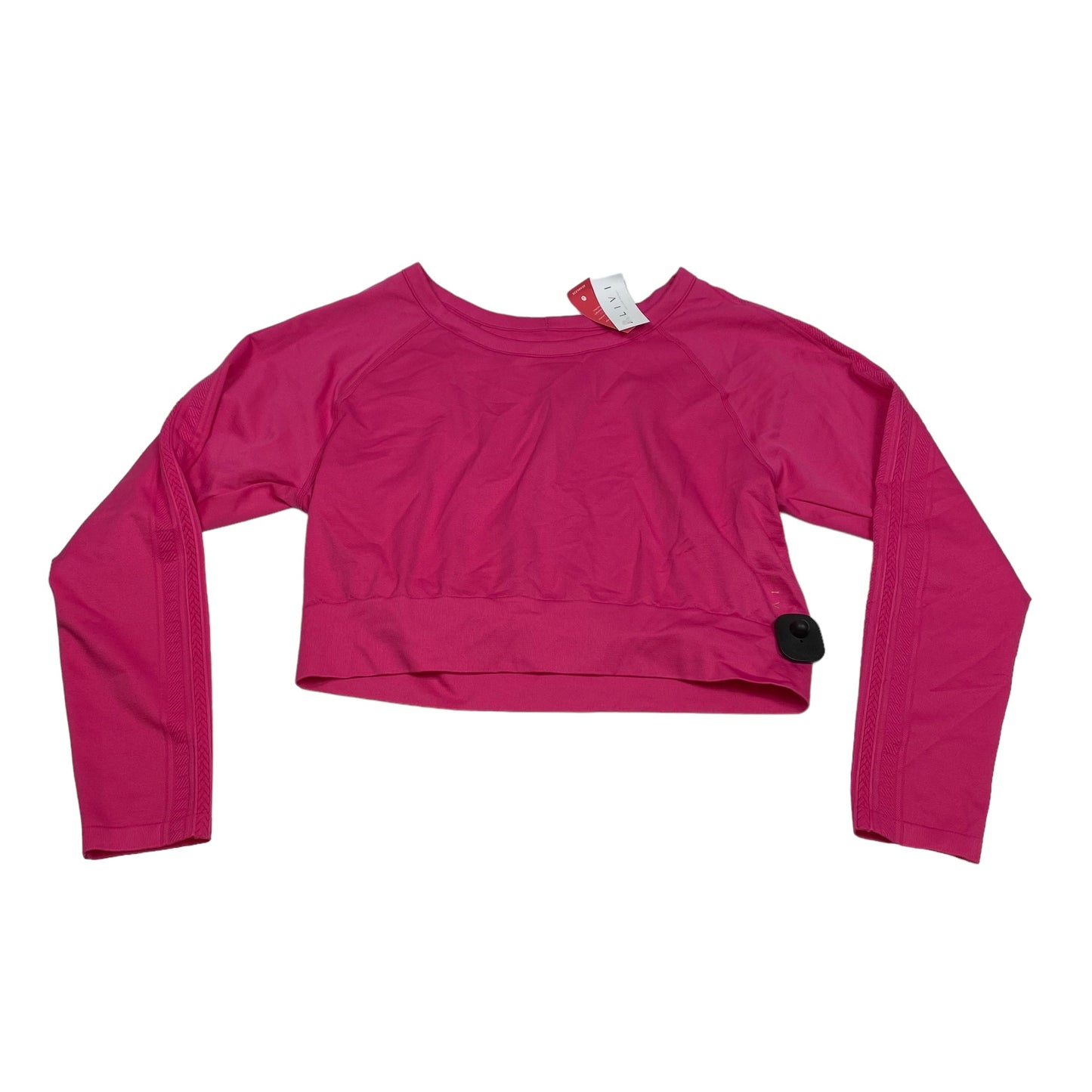 Pink Athletic Top Long Sleeve Crewneck Livi Active, Size 3x