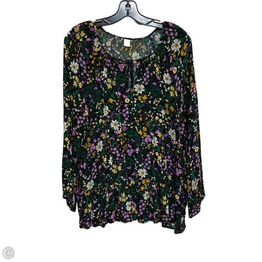 Top Long Sleeve By Old Navy In Black, Size: Xl