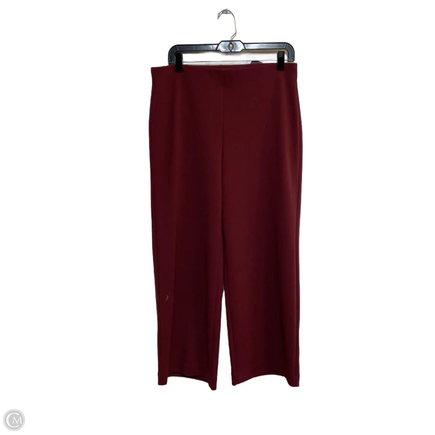 Pants Wide Leg By Loft In Red, Size: M