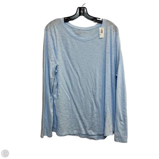 Top Long Sleeve Basic By Old Navy In Blue, Size: Xxl