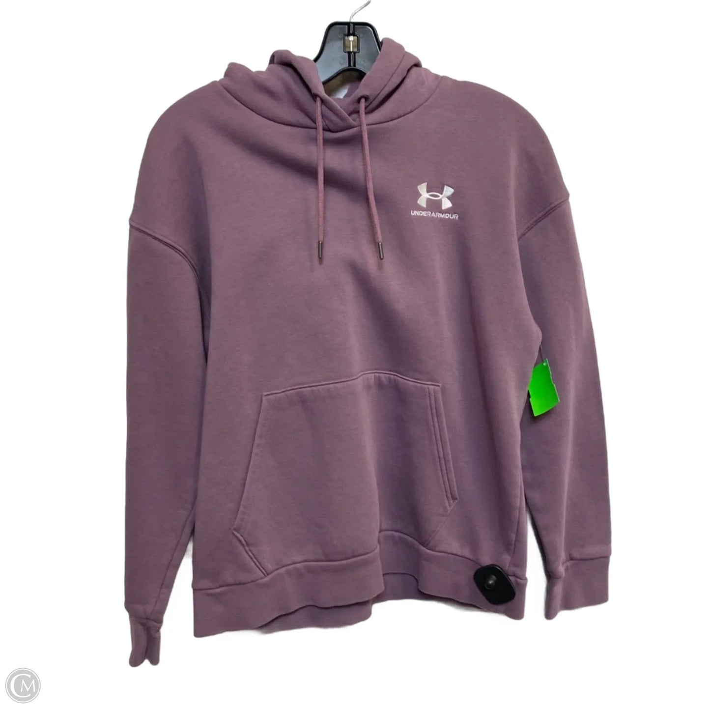 Athletic Sweatshirt Hoodie By Under Armour In Purple, Size: S