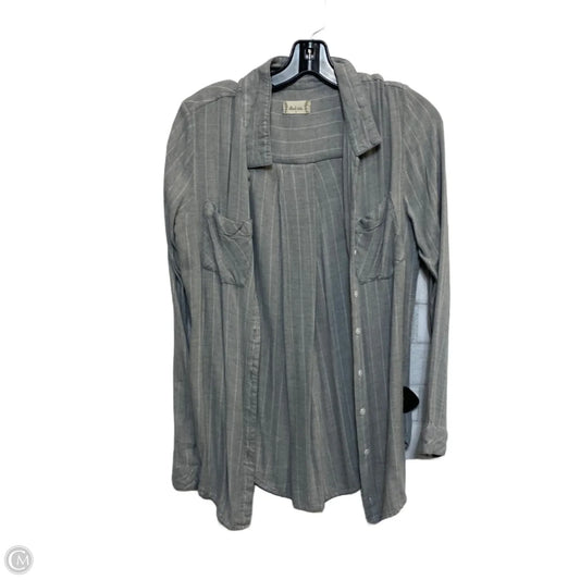 Top Long Sleeve By Altard State In Grey, Size: S