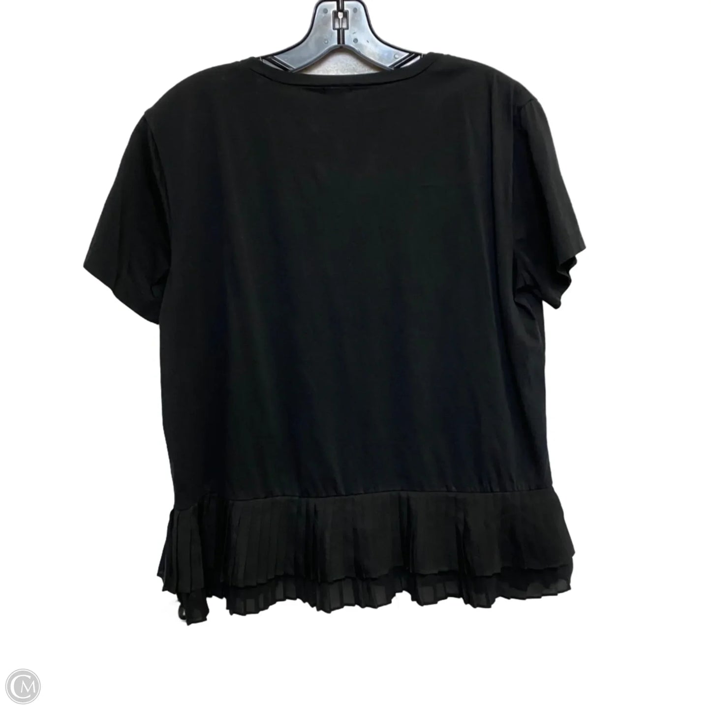 Top Short Sleeve By J. Crew In Black, Size: S