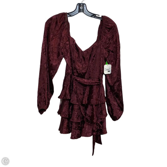 Dress Party Short By Altard State In Maroon, Size: Xxs