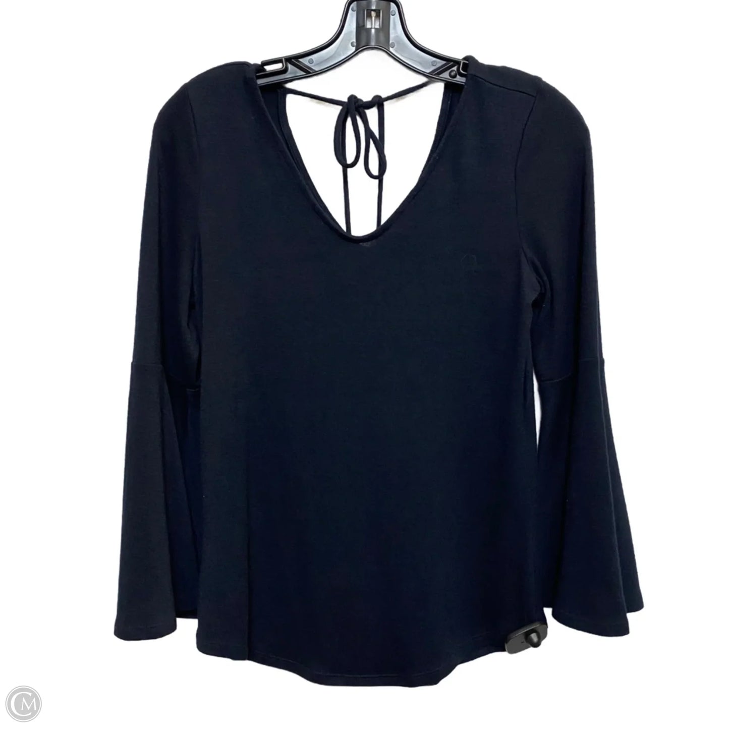 Top Long Sleeve By Loft In Navy, Size: Xsp